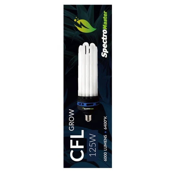 Żarówka CFL 125W Spectromaster - 8U - 6400K Wzrost