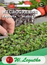 Microgreens Kapusta Mizuna 2g