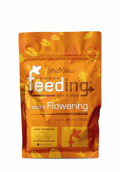 Nawóz Powder Feeding Short Flowering 1KG - do roślin krótko kwitnących