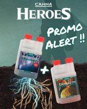 Zestaw Canna Heroes Rhizotonic 1L + Cannazym 250ml gratis!