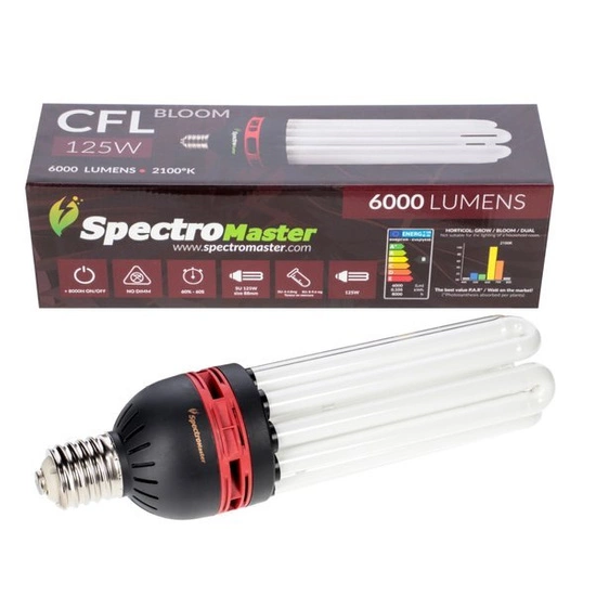 Żarówka CFL 125W Spectromaster - 5U - 2100K Kwitnienie