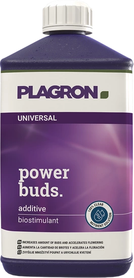 Plagron Power buds 1l | zwiększa zawiązywanie się kwiatów oraz przyspiesza proces kwitnienia