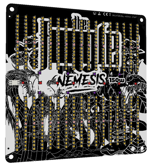 Grow The Jungle The Jackson NEMESIS 150W Lampa LED Grow Dimmable LM282B + PRO + Osram + 660nm + 405nm