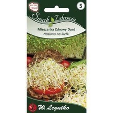 Nasiona na kiełki - Mieszanka Zdrowy Duet 20g