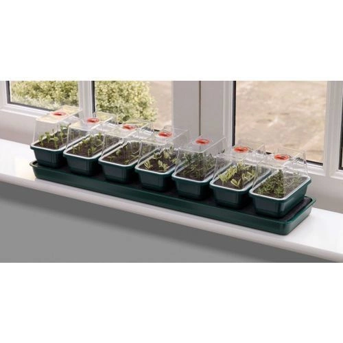 Samonawadniający propagator + 7 mini tac 76x18,5xh15cm Garland