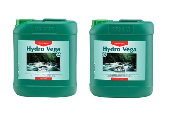 Nawóz Canna Hydro Vega 2x10L Hard Water - nawóz do hydroponiki na wzrost / woda twarda