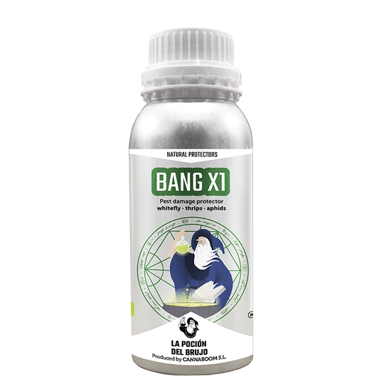 Cannaboom Bang X1 600ml - naturalny preparat do ochrony roślin przed owadami, mączlikiem, mszycami, wciornastkami i bakteriami