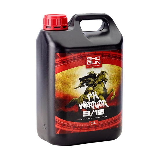 Nawóz Shogun Fertilisers PK Warrior 9/18 5l - zwiększa rozmiar oraz wagę owoców i kwiatów