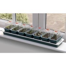 Propagator elektryczny podgrzewany 7 mini tacek 76x18,5xh15cm Garland